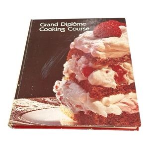 Grand Diplôme Cooking Course Book Volume 3 Vintage Cookbook